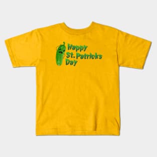 Happy st. Patricks Day. Humorous image Edit Kids T-Shirt